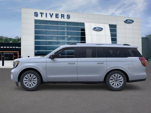 Glacier Gray Metallic Tri-Coat 2026 Ford Expedition Max Platinum