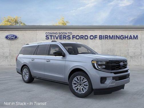 Glacier Gray Metallic Tri-Coat 2026 Ford Expedition Max Platinum