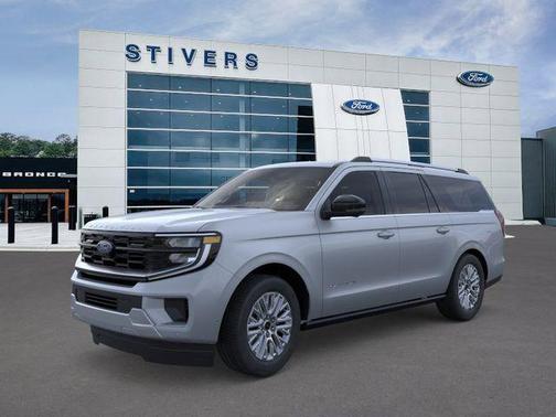 Glacier Gray Metallic Tri-Coat 2026 Ford Expedition Max Platinum