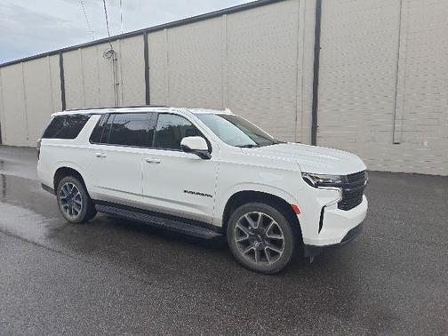 Summit White 2023 Chevrolet Suburban RST