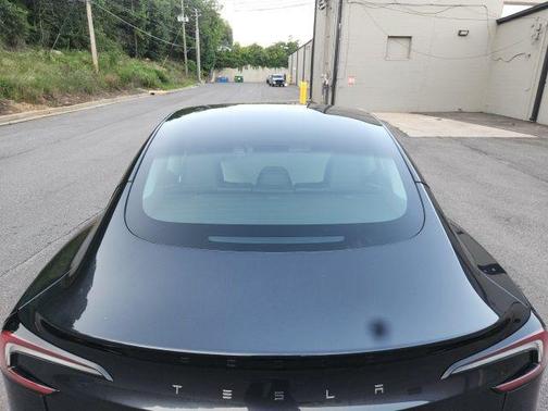 Black 2025 Tesla Model 3 Long Range