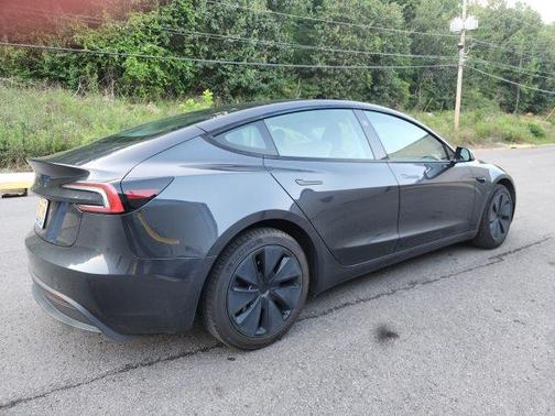 Black 2025 Tesla Model 3 Long Range