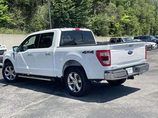 Star White Metallic Tri-Coat 2021 Ford F-150 Lariat