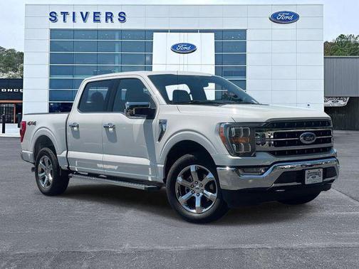 Star White Metallic Tri-Coat 2021 Ford F-150 Lariat