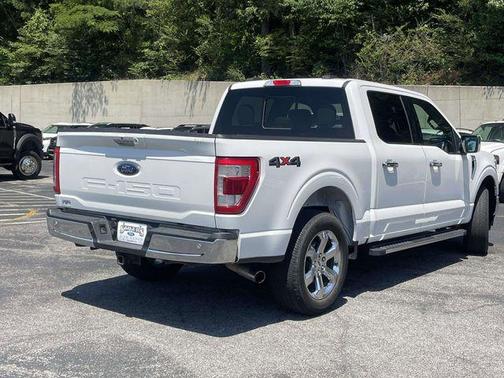 Star White Metallic Tri-Coat 2021 Ford F-150 Lariat