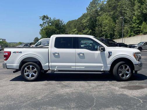 Star White Metallic Tri-Coat 2021 Ford F-150 Lariat