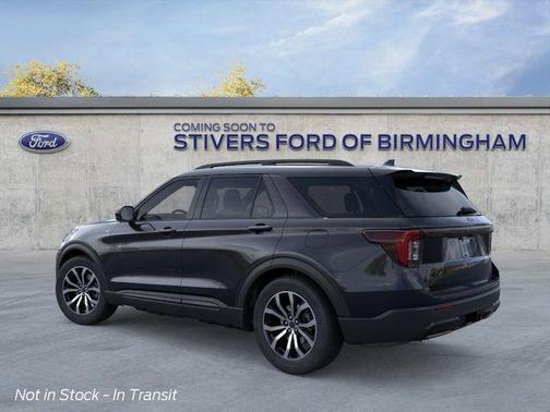Black Metallic 2026 Ford Explorer ST-Line