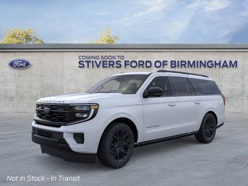 Space Silver Metallic 2026 Ford Expedition Max Platinum