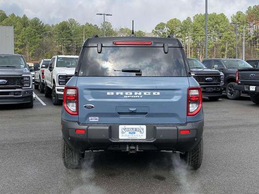 Azure Gray Metallic Tri-Coat 2025 Ford Bronco Sport Badlands