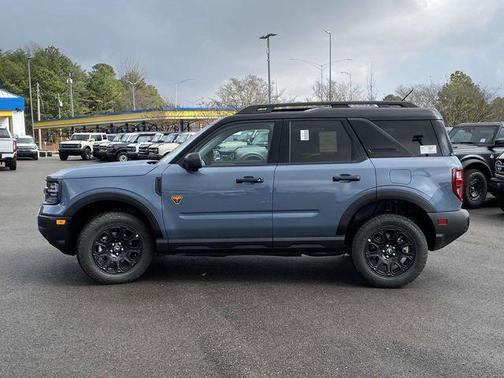 Azure Gray Metallic Tri-Coat 2025 Ford Bronco Sport Badlands