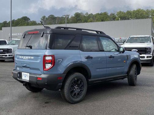 Azure Gray Metallic Tri-Coat 2025 Ford Bronco Sport Badlands