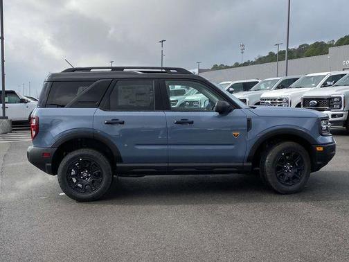 Azure Gray Metallic Tri-Coat 2025 Ford Bronco Sport Badlands