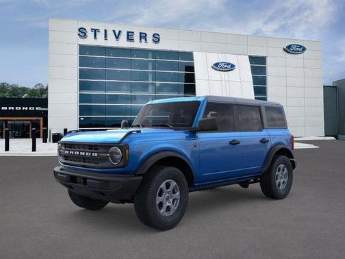 Velocity Blue Metallic 2026 Ford Bronco Big Bend