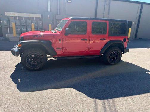 Firecracker Red Clearcoat 2022 Jeep Wrangler Willys