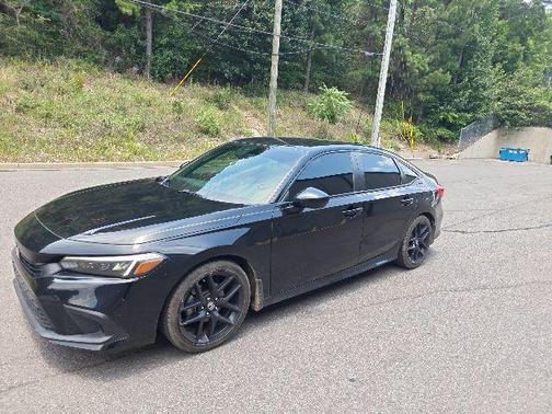 Black 2022 Honda Civic Sport