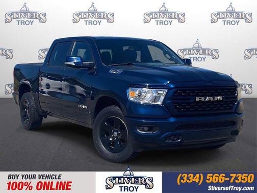 Patriot Blue Pearlcoat 2022 RAM 1500 Big Horn/Lone Star