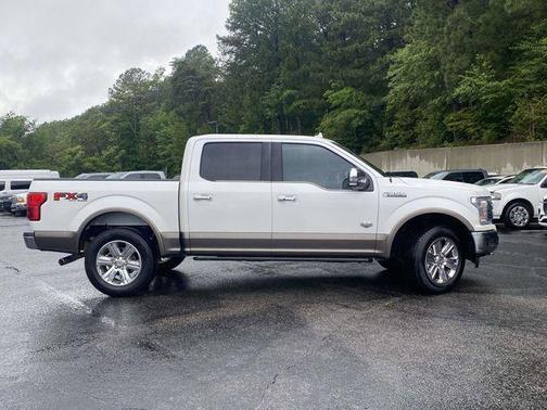 White Platinum Metallic Tri-Coat 2019 Ford F-150 King Ranch