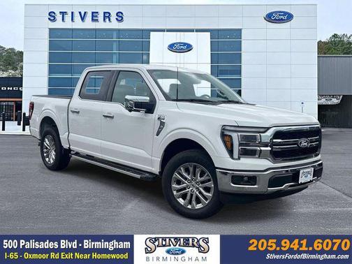 Star White Metallic Tri-Coat 2026 Ford F-150 Lariat