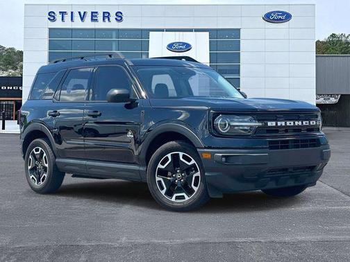 Shadow Black 2022 Ford Bronco Sport Outer Banks