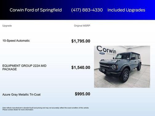 2025 Ford Bronco Big Bend