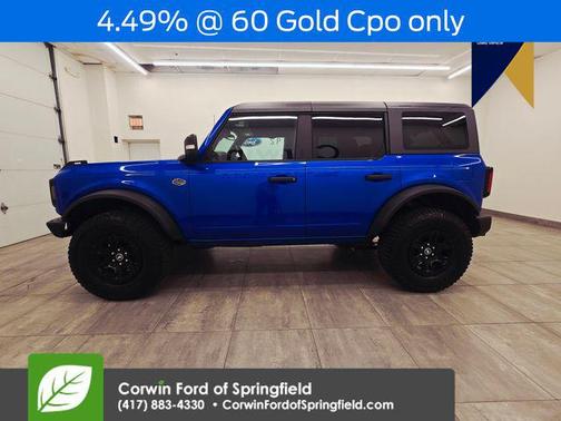 Velocity Blue Metallic 2023 Ford Bronco Wildtrak