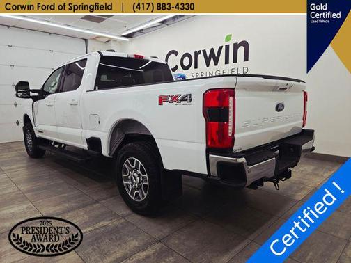 White 2025 Ford F-250 Lariat