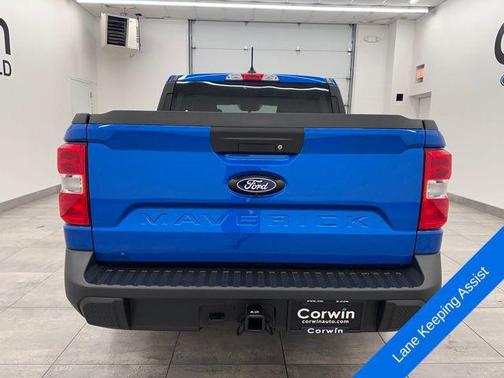 Blue 2026 Ford Maverick XLT
