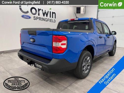 Blue 2026 Ford Maverick XLT