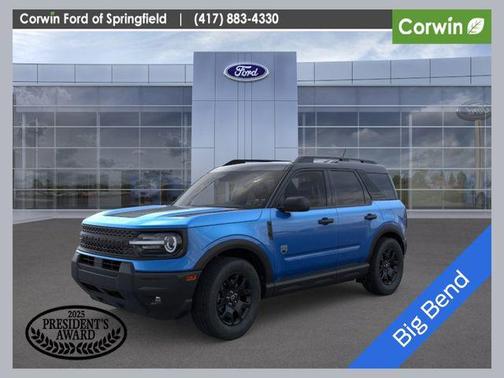 Velocity Blue Metallic 2025 Ford Bronco Sport Big Bend