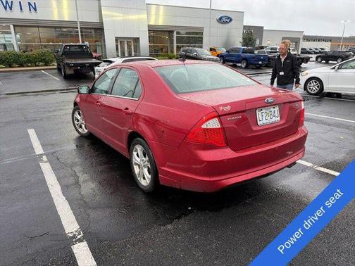 Red Candy Metallic Tinted 2012 Ford Fusion SE