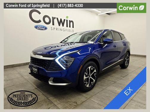 Sapphire Blue 2024 Kia Sportage EX