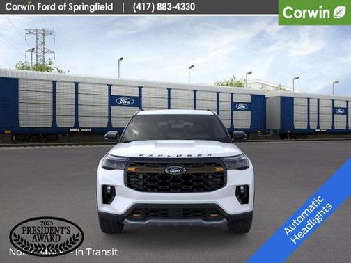 White 2026 Ford Explorer Tremor