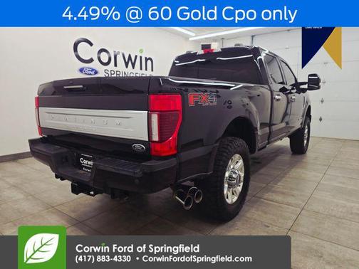 Agate Black Metallic 2022 Ford F-350 Platinum