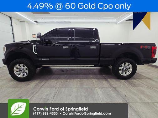 Agate Black Metallic 2022 Ford F-350 Platinum