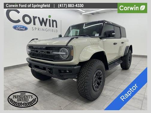 Desert Sand 2025 Ford Bronco Raptor