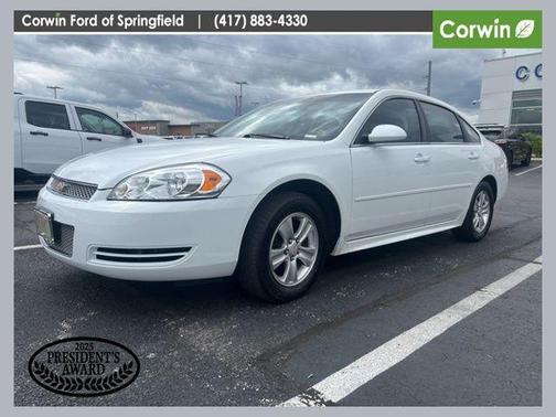 Summit White 2012 Chevrolet Impala LS