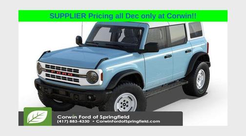 2025 Ford Bronco Heritage Edition