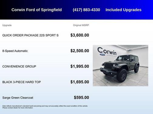 2024 Jeep Wrangler Sport S