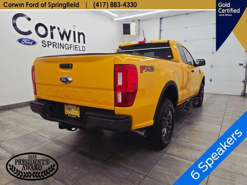 Cyber Orange Metallic Tricoat 2021 Ford Ranger XLT