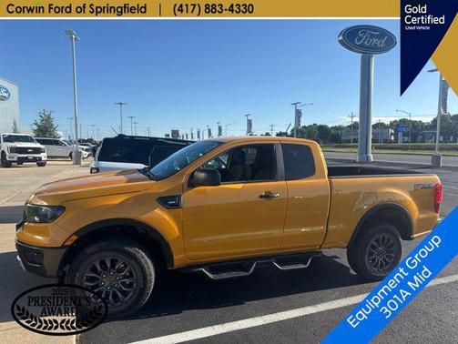 Cyber Orange Metallic Tricoat 2021 Ford Ranger XLT