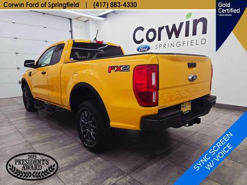 Cyber Orange Metallic Tricoat 2021 Ford Ranger XLT