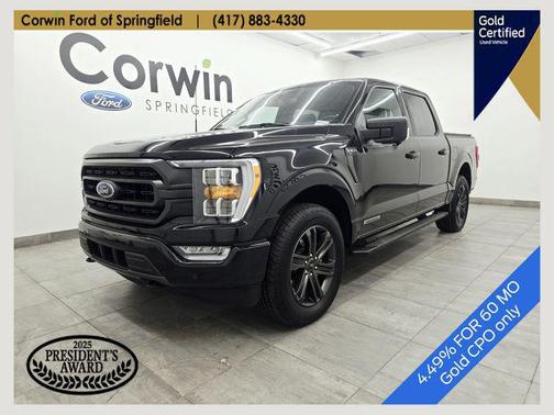 Agate Black Metallic 2022 Ford F-150 XLT