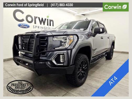 Satin Steel Metallic 2021 GMC Sierra 1500 AT4