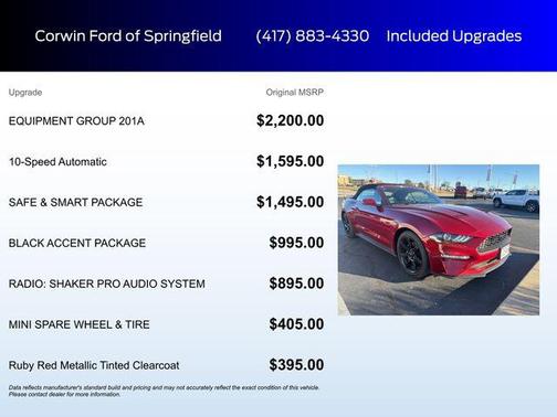 2018 Ford Mustang EcoBoost Premium