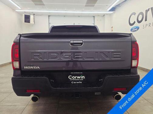 Blue 2025 Honda Ridgeline RTL