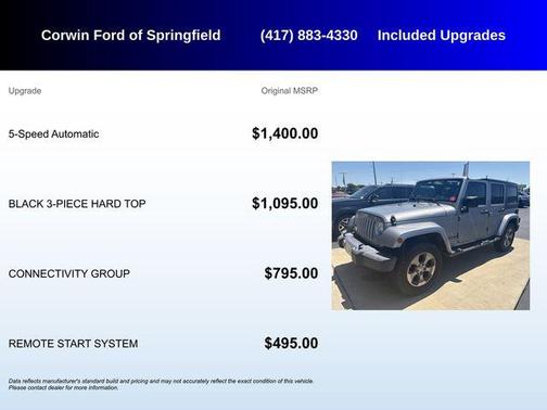 Billet Silver Metallic Clearcoat 2018 Jeep Wrangler JK Unlimited Sahara