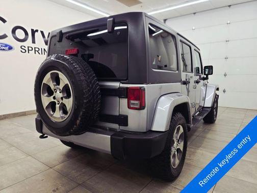 Billet Silver Metallic Clearcoat 2018 Jeep Wrangler JK Unlimited Sahara