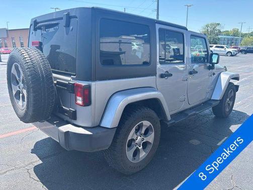 Billet Silver Metallic Clearcoat 2018 Jeep Wrangler JK Unlimited Sahara
