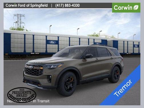 Gray 2026 Ford Explorer Tremor