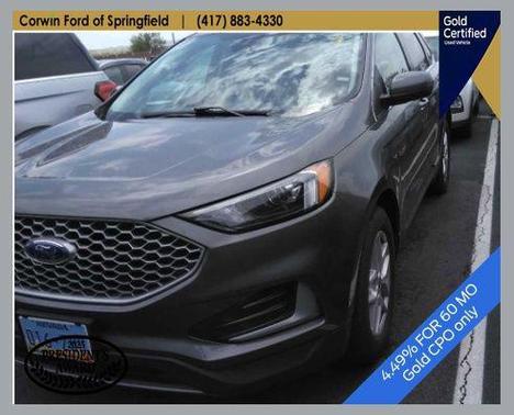Carbonized Gray Metallic 2024 Ford Edge SEL
